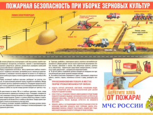 возникновение пожара на полях